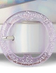 Girls Glitter Heart Belt 3-Pack