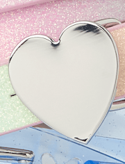 Girls Glitter Heart Belt 3-Pack