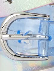 Girls Glitter Heart Belt 3-Pack