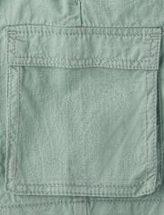 Girls Above Knee Cargo Shorts