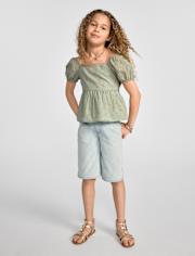 Kids Denim Jorts