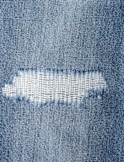 Kids Ripped Denim Jorts