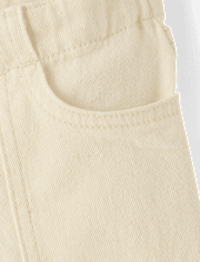 Short en jean ample utilitaire pour filles