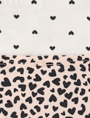 Girls Leopard Hipster Underwear 7-Pack