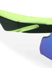 Lunettes de soleil de sport colorblock pour garçons