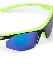 Lunettes de soleil de sport colorblock pour garçons