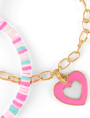 Girls Love Bracelet 4-Pack