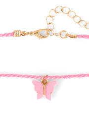 Girls Butterfly Choker Necklace 7-Pack