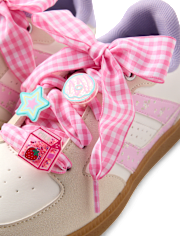 Girls Shoelace & Star Shoe Charm 7-Piece Set