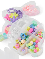 Girls DIY Beaded Bracelet Bunny Set