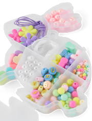 Girls DIY Beaded Bracelet Bunny Set