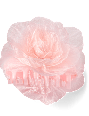 Girls Flower Claw Clip