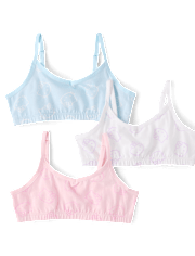 Girls Hello Kitty® Bralette 3-Pack