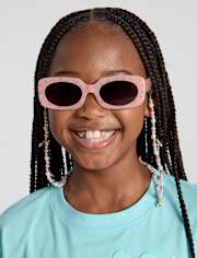 Girls Floral Sunglasses