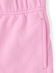 Girls Graphic French Terry Shorts