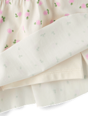 Girls Quick Dry Floral Flowy Shorts