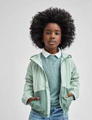 Toddler Boys Colorblock Windbreaker Jacket