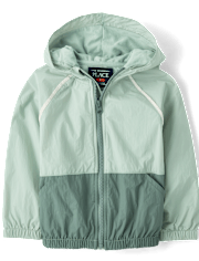 Toddler Boys Colorblock Windbreaker Jacket