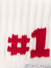 Lot de 6 paires de chaussettes de sport rembourrées mi-mollet pour petits garçons