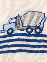 Toddler Boys Construction Vehicle Ankle Socks 6-Pack