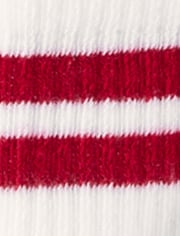 Boys Striped Cushioned Midi Socks 6-Pack