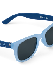 Toddler Boys Shark 2-Piece Sunglasses Set