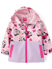 Toddler Girls Minnie Mouse™ Windbreaker Jacket