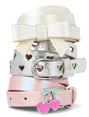 Girls Cherry Belt 3-Pack