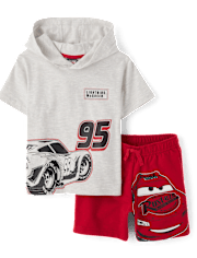 Toddler Boys Lightning McQueen™ 2-Piece Outfit Set