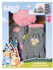 Girls Bluey™ 3-Piece Cold Weather Set