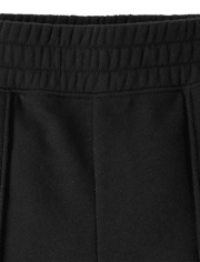 Girls Premium Fleece Wide Leg Lounge Pants