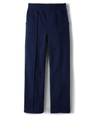Girls Premium Fleece Wide Leg Lounge Pants