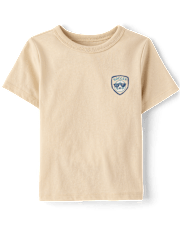 Baby And Toddler Boys Goal Getter Soccer Front And Back Graphic Tee