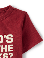 Baby And Toddler Boys Snacks Graphic Tee