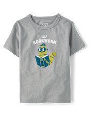 Baby And Toddler Boys Lil' Bookworm Graphic Tee