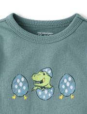 Baby And Toddler Boys Dino Egg Graphic Tee