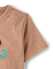 Baby And Toddler Boys Cactus Cowboy Graphic Tee