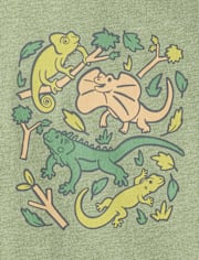 Baby And Toddler Boys Lizard Graphic Tee
