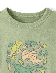 Baby And Toddler Boys Lizard Graphic Tee