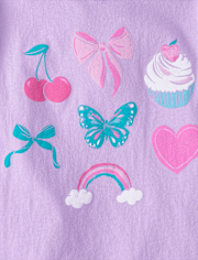 Girls Trend Graphic Tee 5-Pack