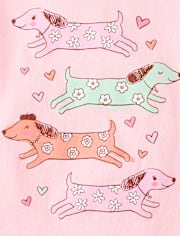 Baby And Toddler Girls Bow Graphic Tee 5-Pack