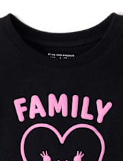 Baby And Toddler Girls Family Favorite Graphic Tee