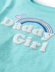 Baby And Toddler Girls Daddy's Girl Graphic Tee