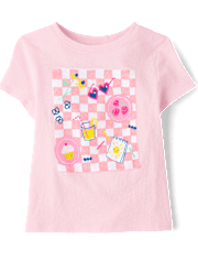 Baby And Toddler Girls Picnic Graphic Tee