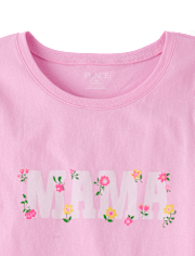 Womens Mommy And Me Mama Graphic Tee