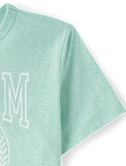 Girls Marled Dream Oversized Graphic Tee