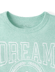T-shirt graphique oversize Marled Dream pour filles