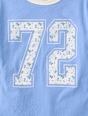Girls Floral 72 Relaxed Graphic Tee