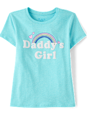 Girls Daddy's Girl Graphic Tee