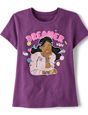 T-shirt graphique pour filles rêveuses